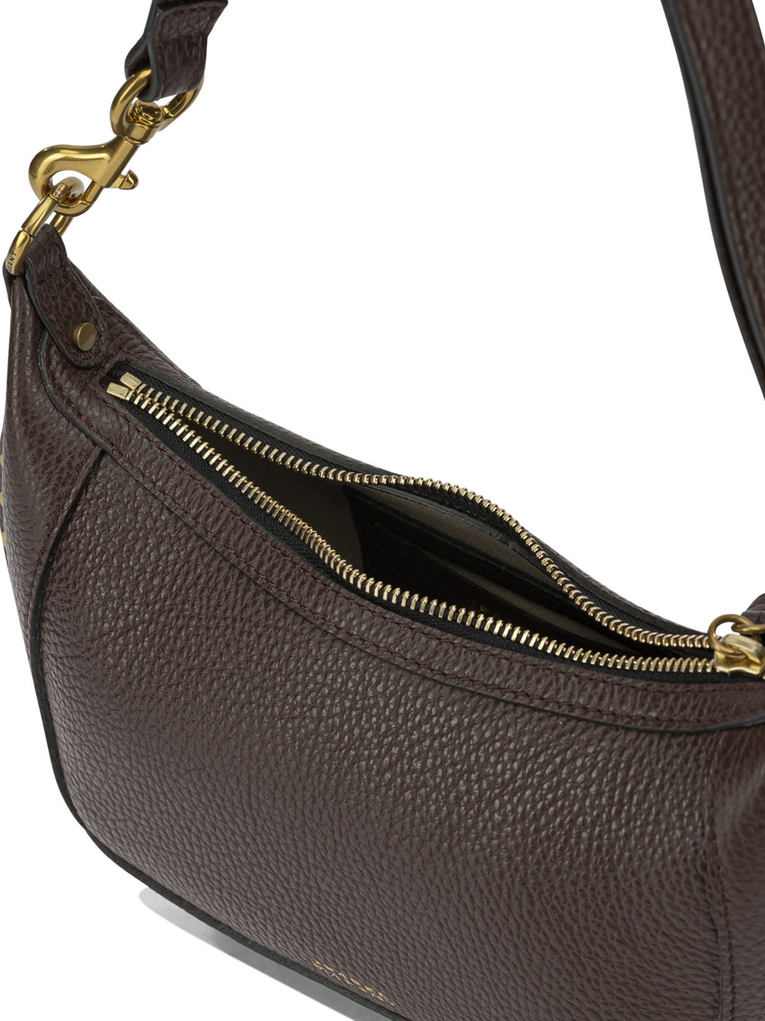 Isabel Marant Oskan Moon Shoulder Bags - Brown | d778475878a816834334adbdec4c9cf2d2bd3d08