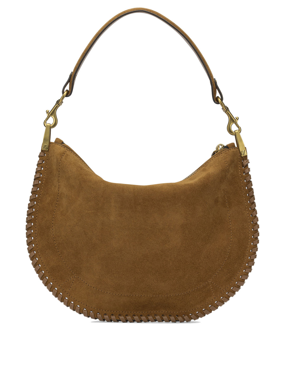 Isabel Marant Oskan Soft Shoulder Bags - Brown | b701e0e15e1fc335f24589e8156c2197d5d9b477