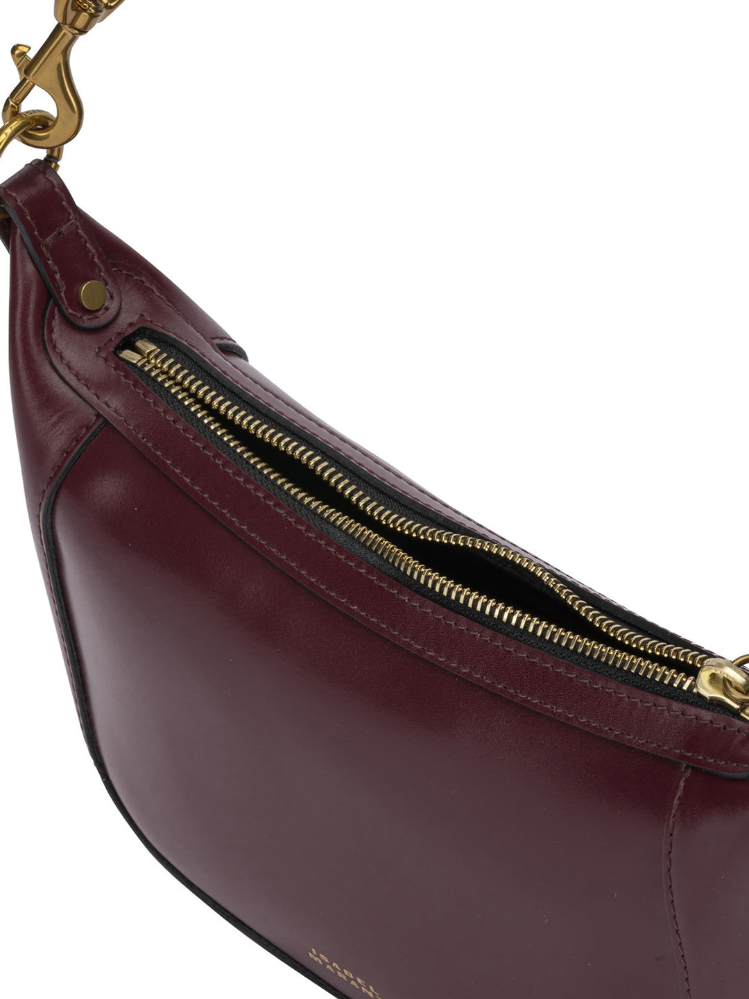 Isabel Marant Oskan Moon Shoulder Bags - Bordeaux | 67007b0533ce923369b8e57d03794c0d3a6fd2e5