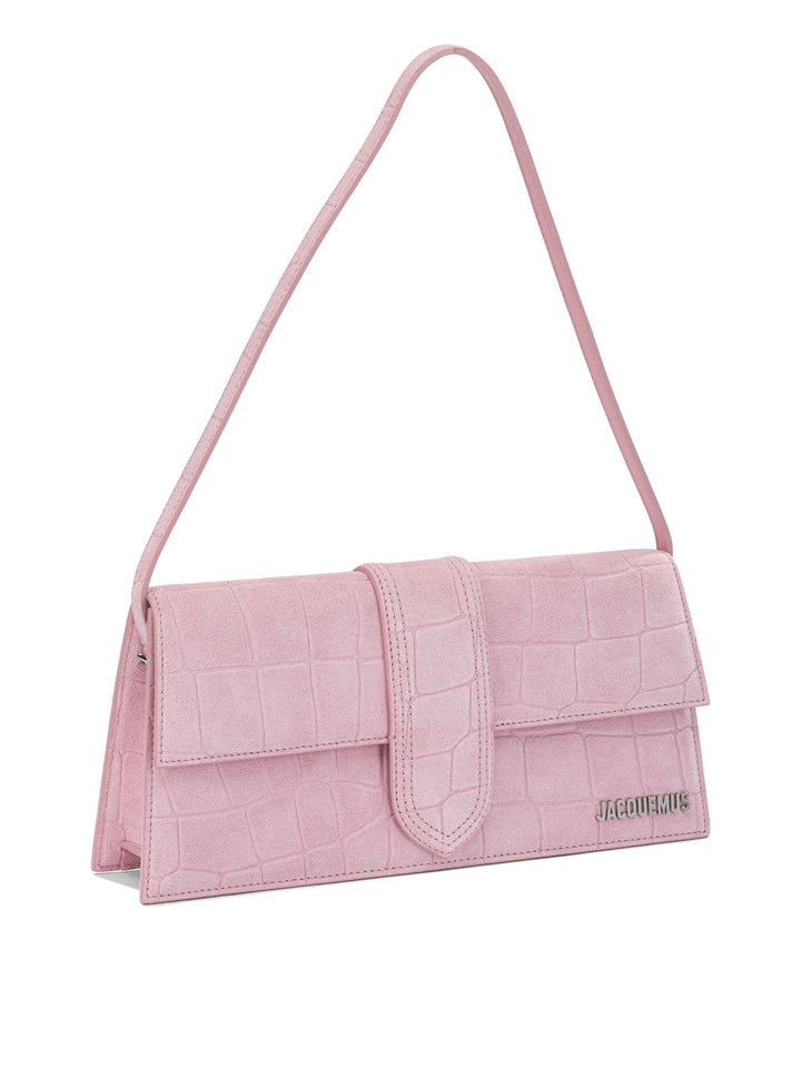 Jacquemus Le Bambino Long Shoulder Bags - Pink | 543eb8100f8e63cf869b164d39517fbfbe5d3c48