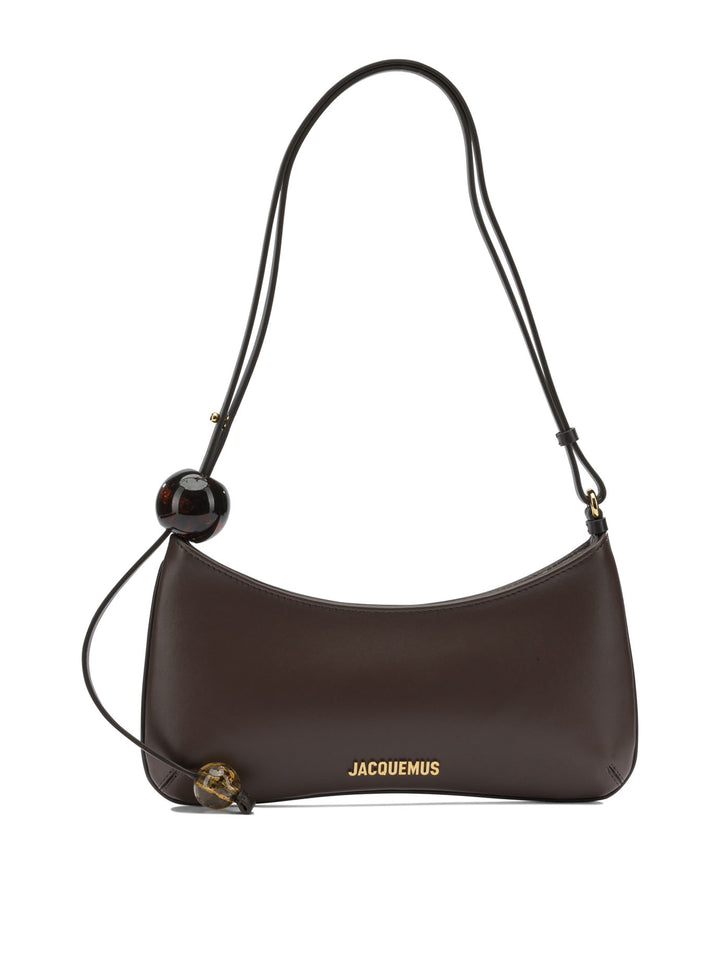 Jacquemus Le Bisou Perle Shoulder Bags - Brown | 7d11d579edb3620ed4a5cd384a7026c736851508