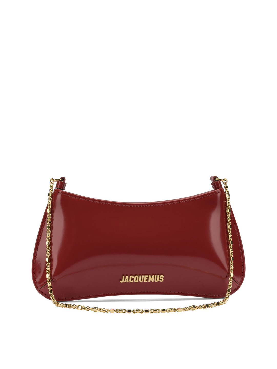 Jacquemus Le Petit Bisou Chaine Shoulder Bags - Red | 7dbc0918d79980dedc250ec0f6d153ec91476268