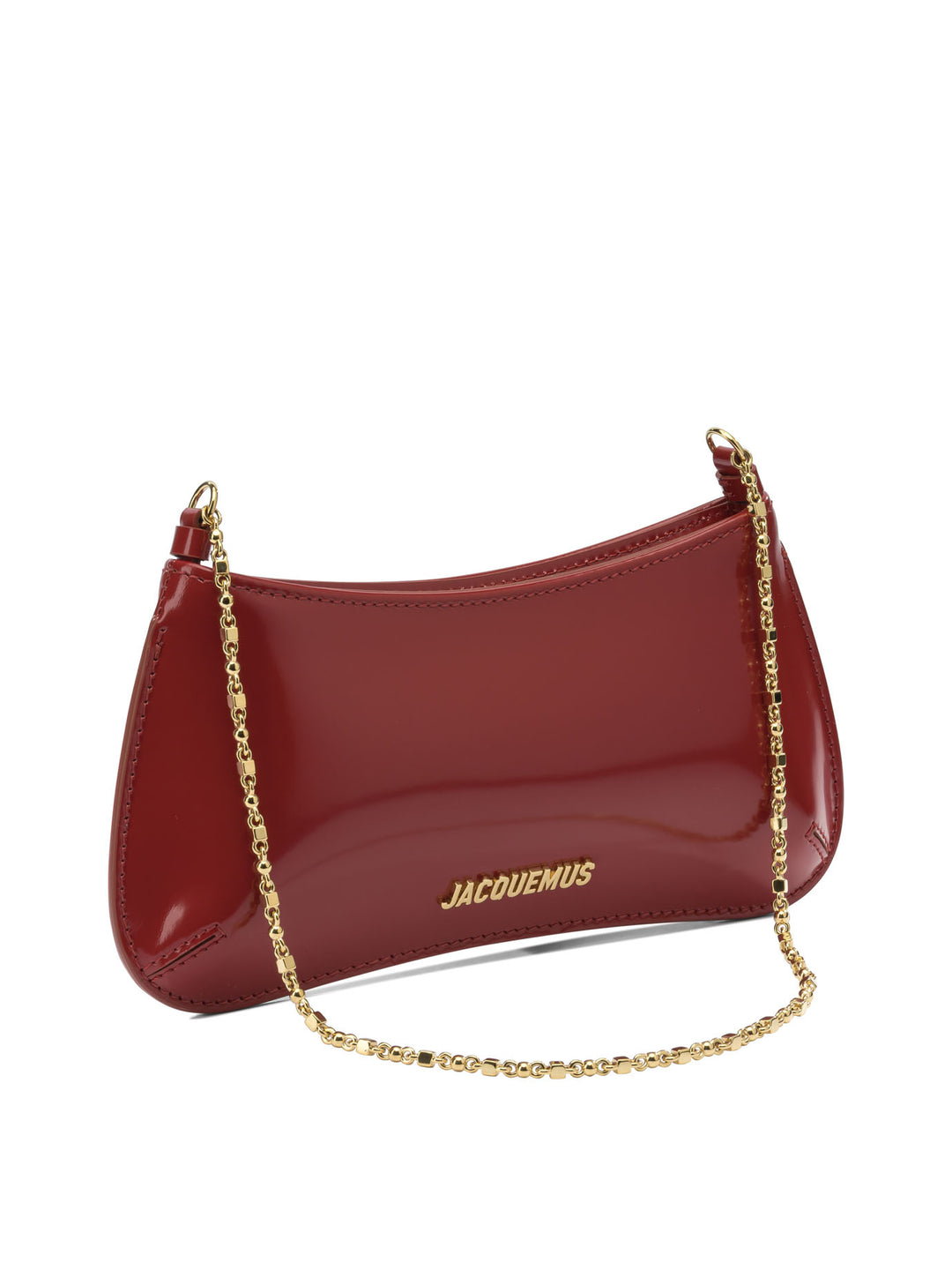 Jacquemus Le Petit Bisou Chaine Shoulder Bags - Red | e74b26ded01747036426adae53b752462f78dd7a