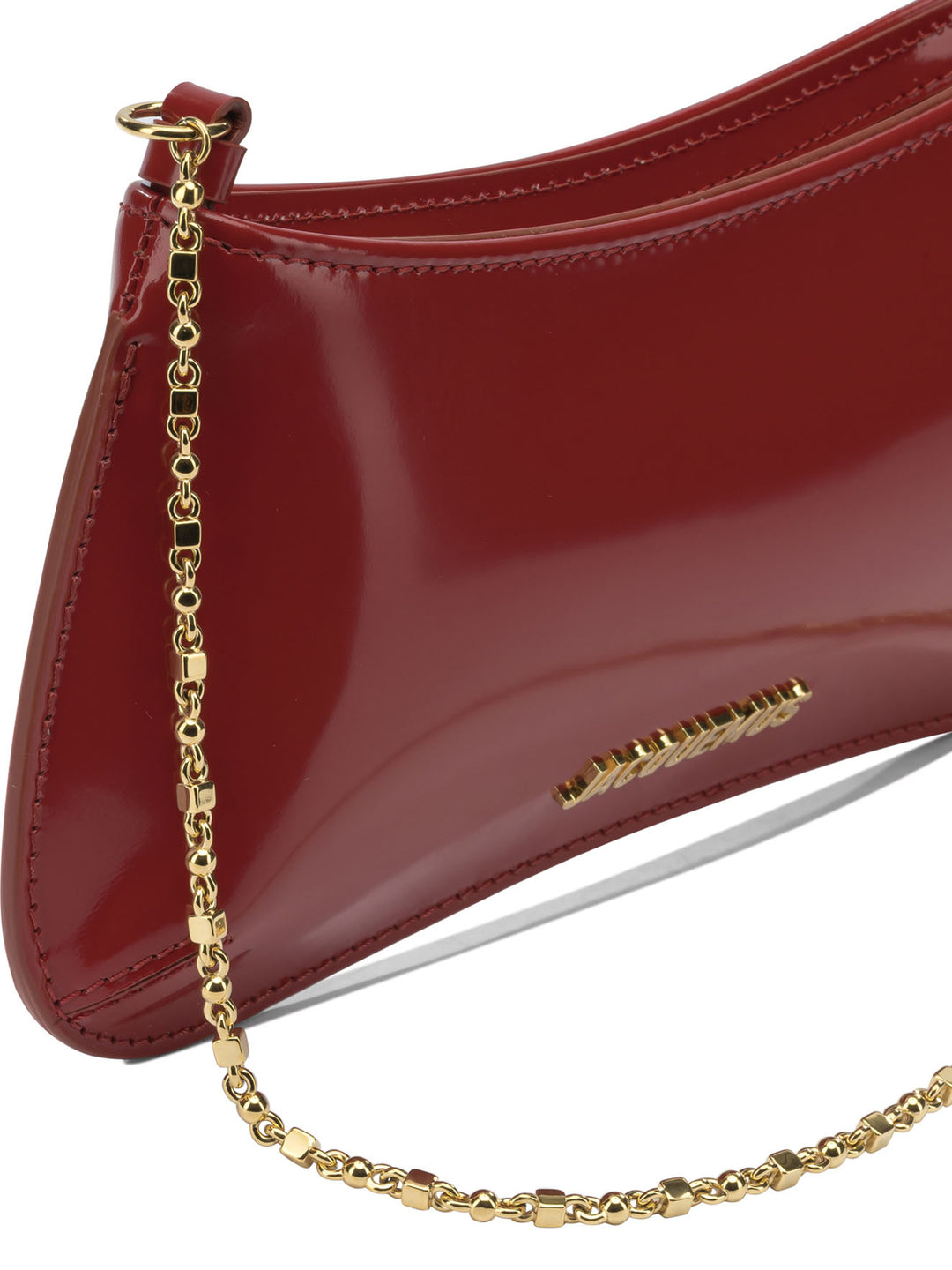 Jacquemus Le Petit Bisou Chaine Shoulder Bags - Red | bf7cf795d0af9fdf05b80fbfcf4df817516cf264
