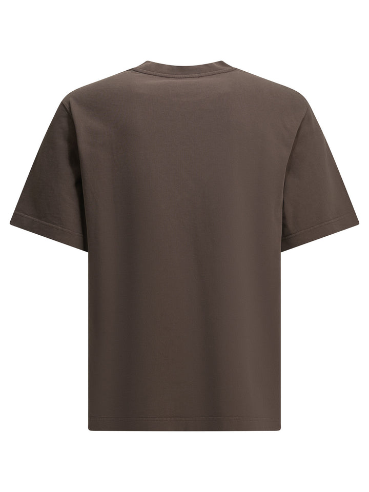 Jacquemus Gros Grain T-shirts - Brown | 4941d55fb3ffed94e4fe1d49099655d07869efcf