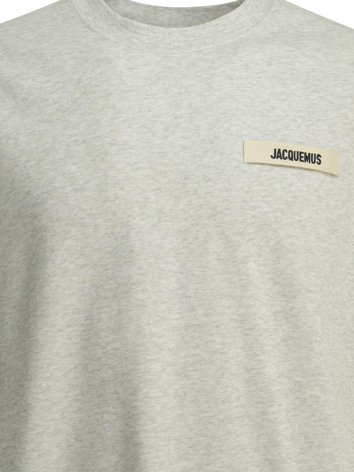 Jacquemus Gros Grain T-shirts - Grey | 9c3488d92b19d702d8aff4e5af5bc30e971e20a9