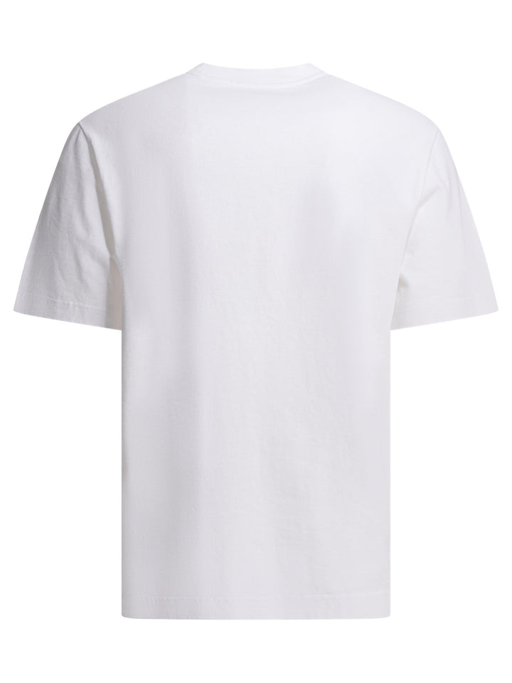 Jacquemus Gros Grain T-shirts - White | 4a3bd0ca776b8b25fc7288a0f64551426baa1280