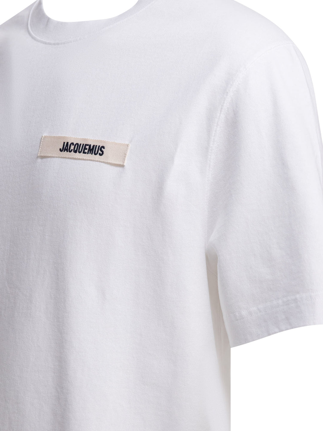 Jacquemus Gros Grain T-shirts - White | af33741427fbd4ae0a79e9d095af6e4273f15d86