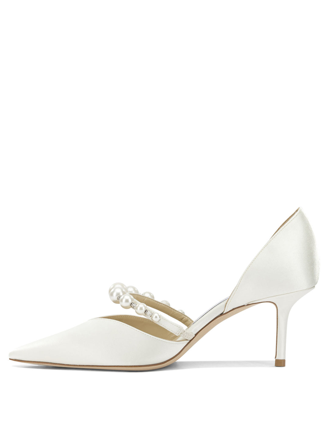 Jimmy Choo Aurelie 65mm Heeled shoes - White | 2d9e19020318b685bd976ae75ead61b09f93ab37