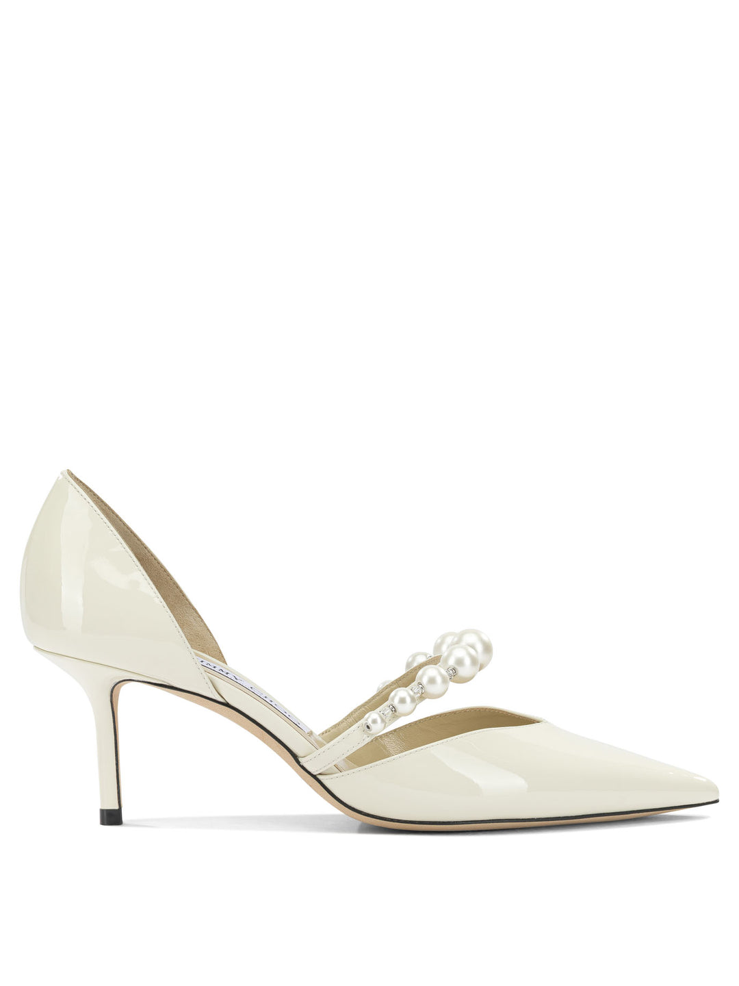 Jimmy Choo Aurelie 65mm Heeled shoes - White | fa64d20b8ecd243e0441224d8420ca097618d089
