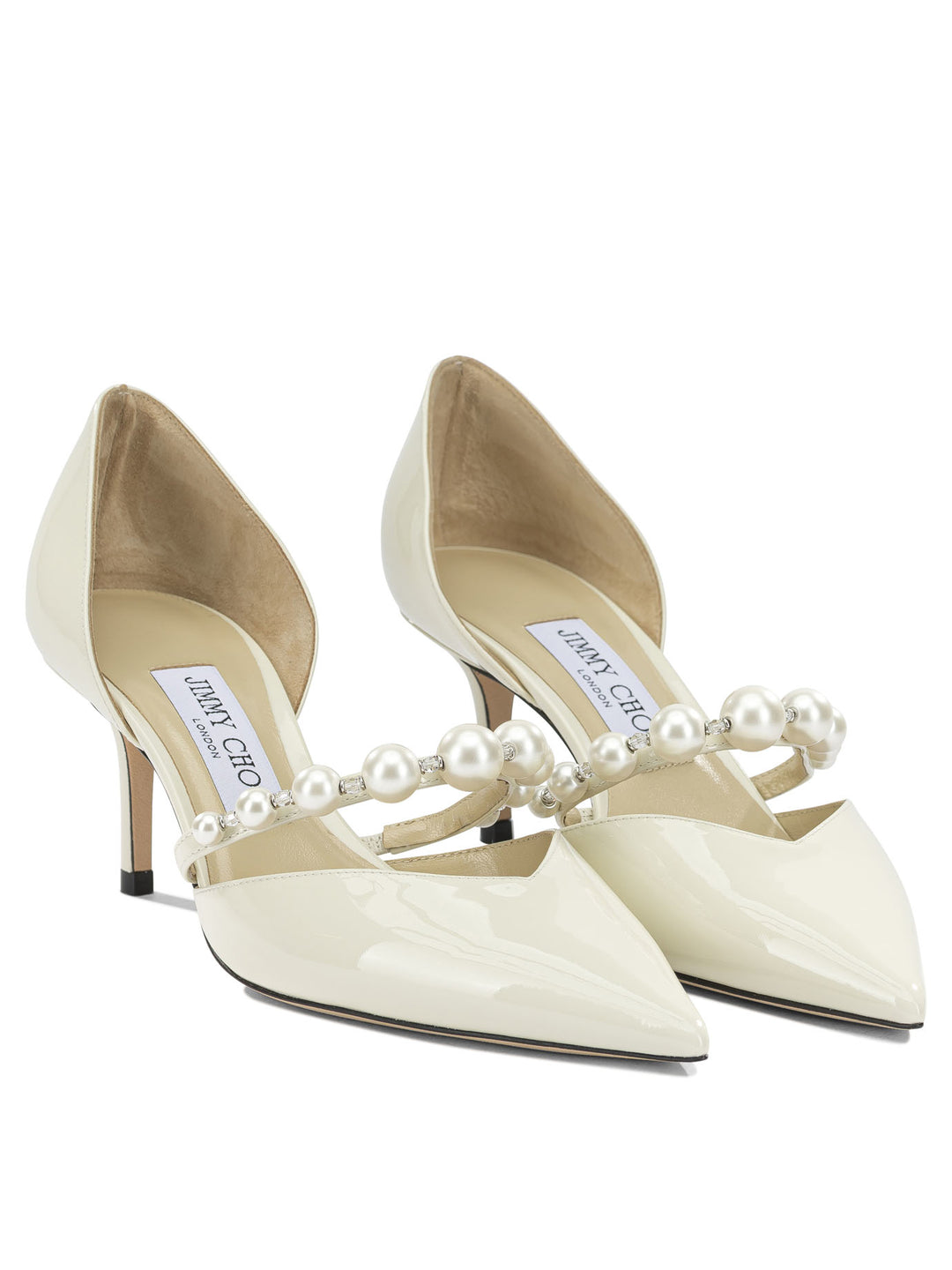 Jimmy Choo Aurelie 65mm Heeled shoes - White | b0c13895f09a33db6495d221d84db84c09d77d52