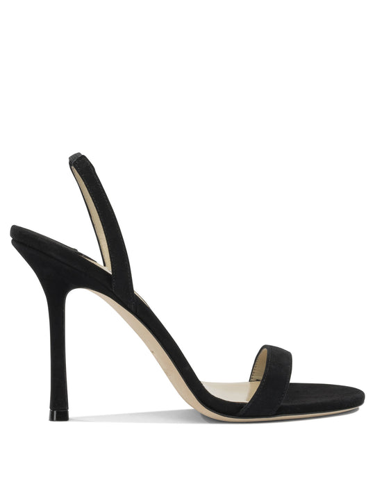 Jenn 100mm Sandals Black