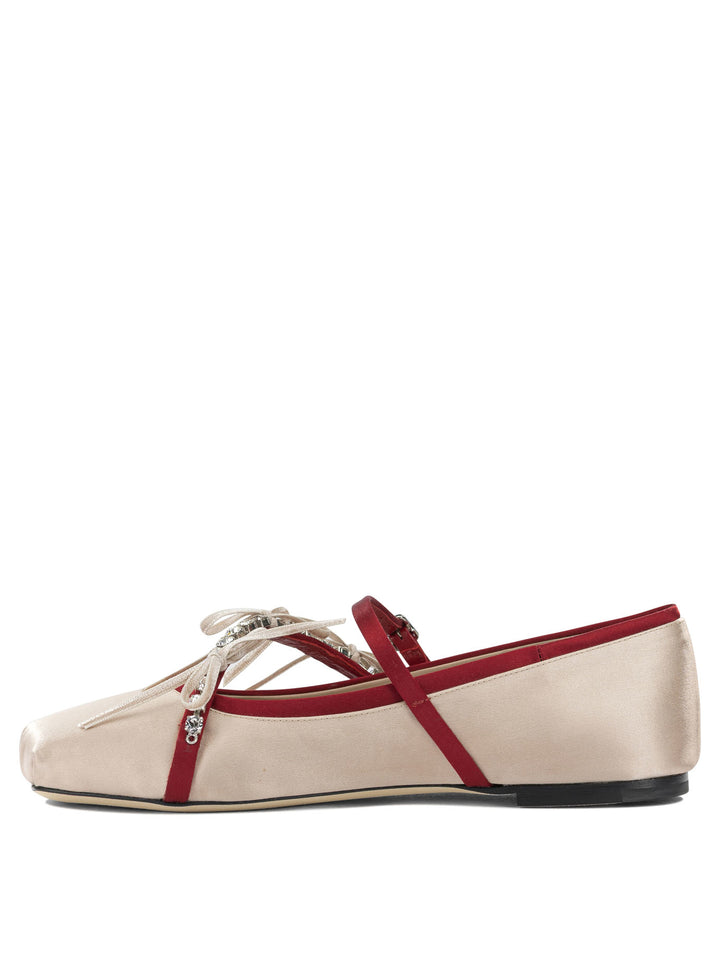 Jimmy Choo Loli Ballerinas - Pink | ba091f18c71fd6d713aab445f7b903a6942ab6ef