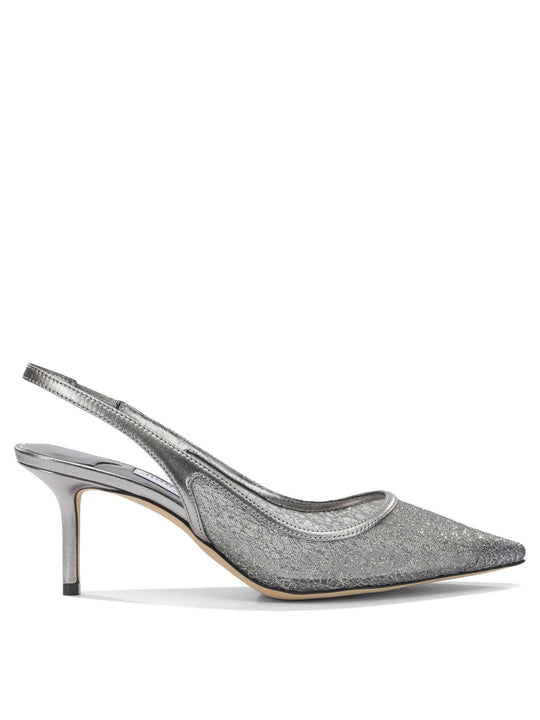 Love 65mm Heeled Shoes Grey