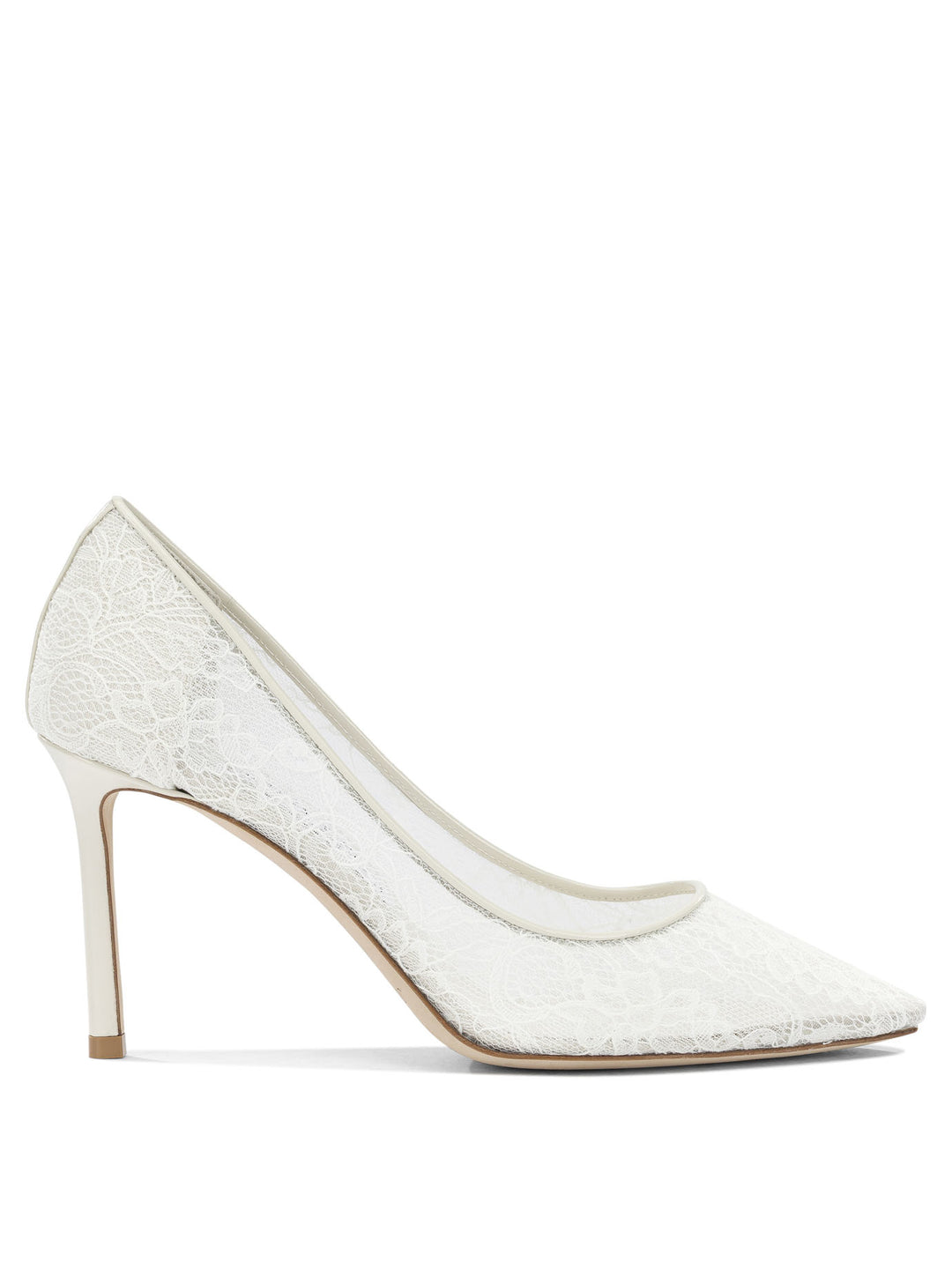 Jimmy Choo Romy 85mm Heeled shoes - White | 77bfa546af247d5d19a4655765fc67c0745b829a