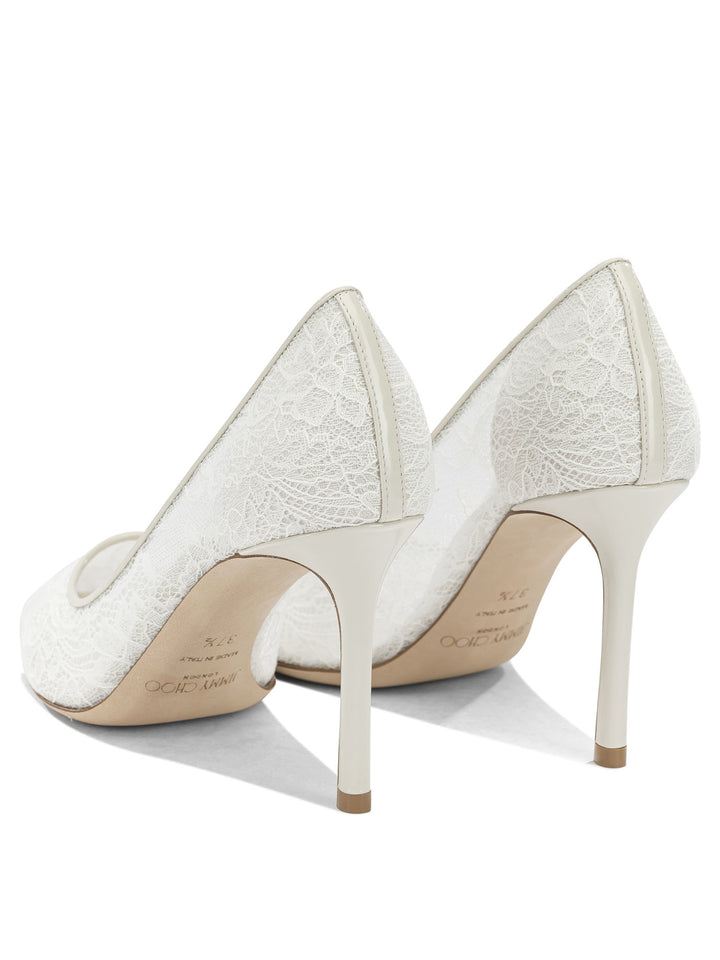 Jimmy Choo Romy 85mm Heeled shoes - White | 603c74baa9543d0f2475c12cffdf354f6fd1bcde