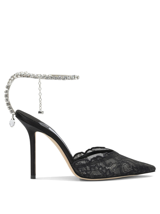 Saeda 100mm Heeled Shoes Black