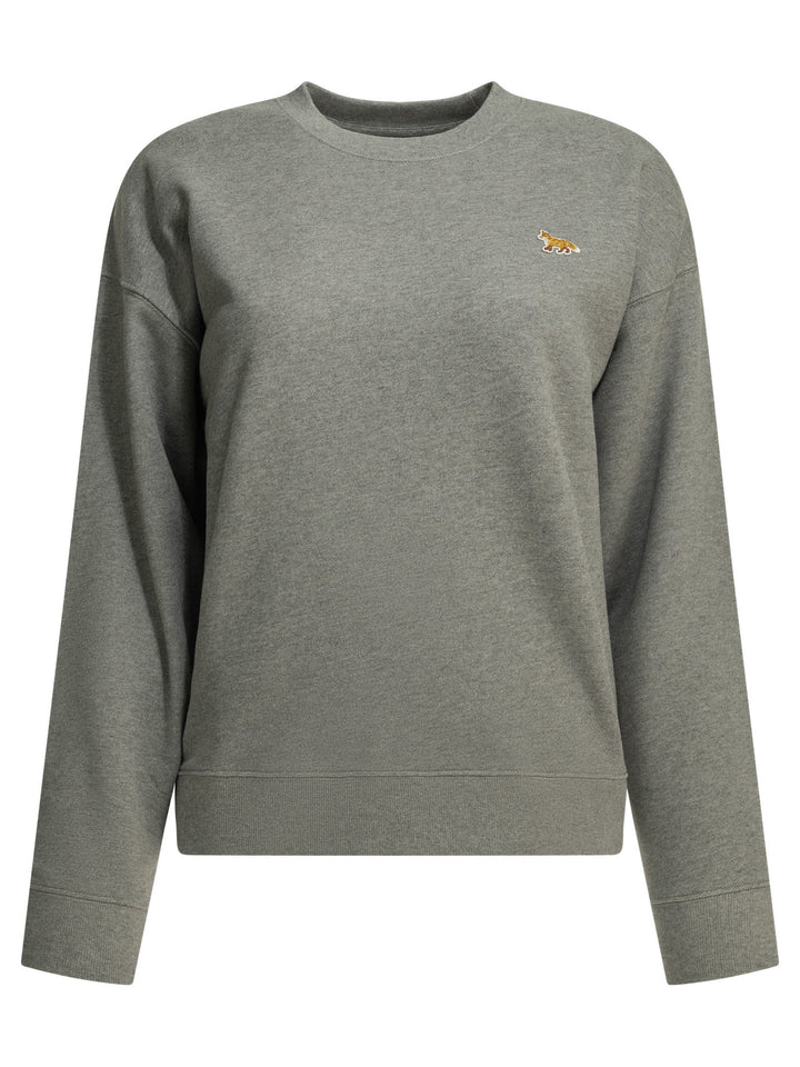 Maison Kitsuné Baby Fox Sweatshirts - Grey | 96d107f8b8099653e123309c1da712f3a28f2d0f