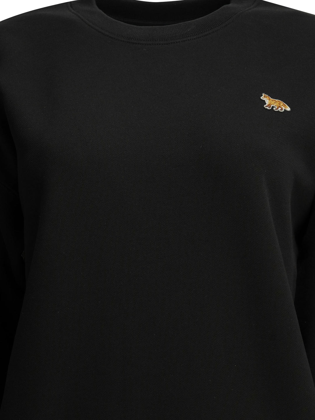Maison Kitsuné Baby Fox Sweatshirts - Black | b4a3a6888e456f15e960550d96f8c63e55ea8fa2