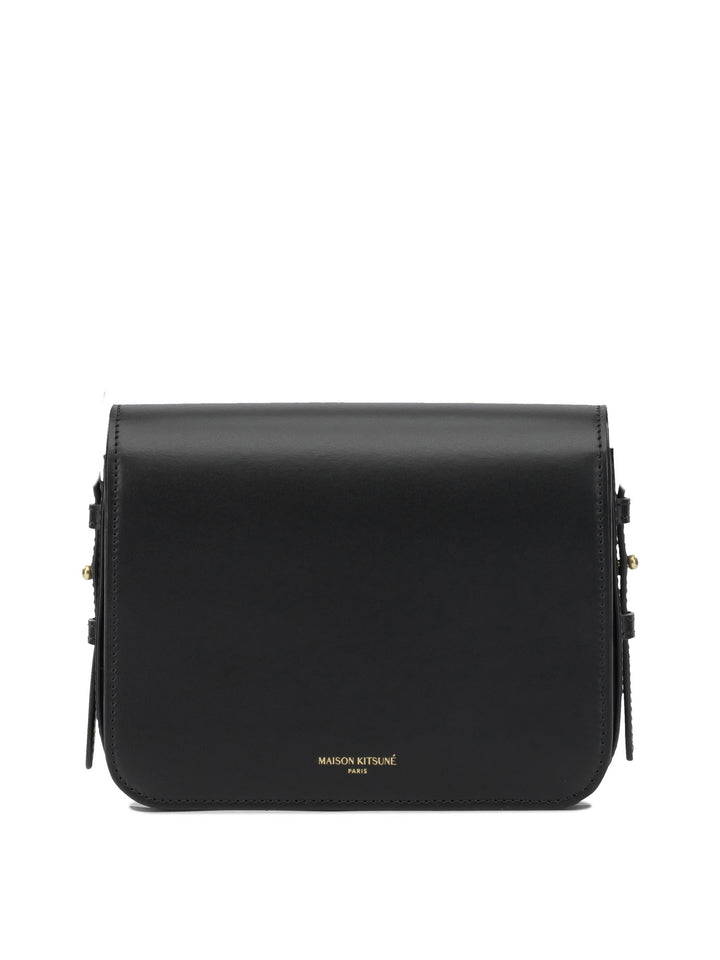 Maison Kitsuné Edie Crossbody Bags - Black | a1857c6f90cf705d38b437e635bba438a5b2a4fa