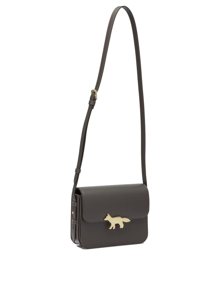 Maison Kitsuné Edie Crossbody Bags - Brown | af913b281a675441a7631016d43bdd9d75723af5