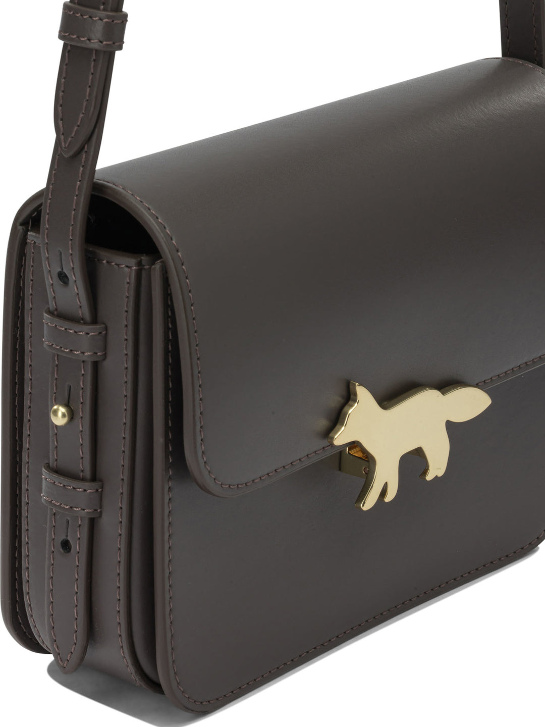 Maison Kitsuné Edie Crossbody Bags - Brown | 9b33a331391080431e743d3d16c8960a6ac8674a