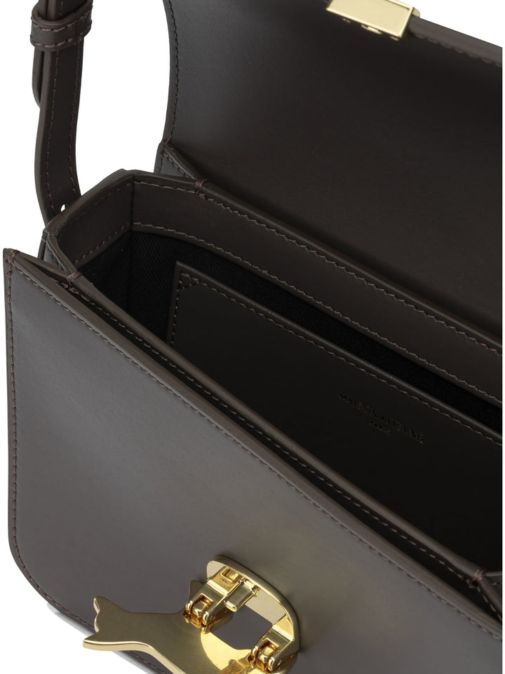 Maison Kitsuné Edie Crossbody Bags - Brown | e0ed2c22cf7f0ea62fb4ba061f8826c77287d295