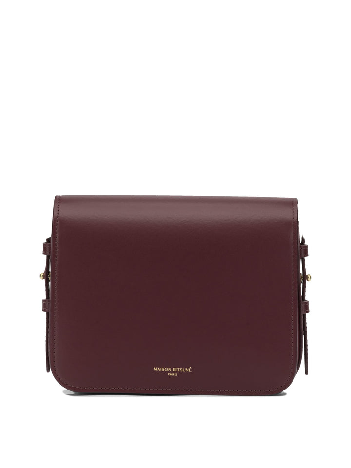 Maison Kitsuné Edie Crossbody Bags - Bordeaux | 5a6abd4979a73ac072a61f85cacac9d1514c2f69