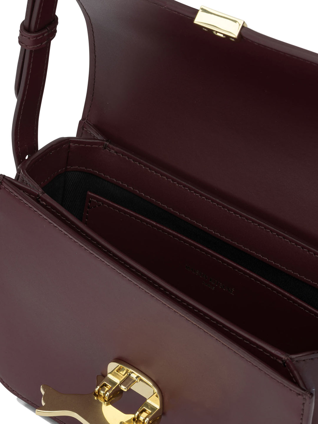 Maison Kitsuné Edie Crossbody Bags - Bordeaux | e2ae83b48695b659e21253d1c8cf2e747659c65a