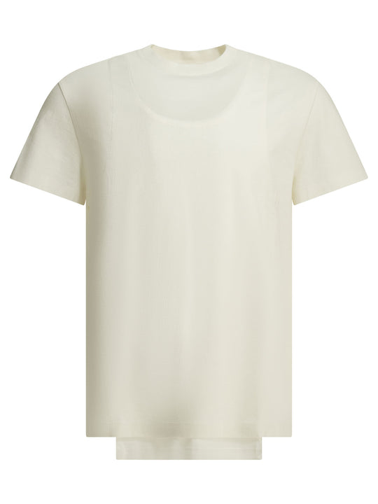 Double Layer T-Shirts White