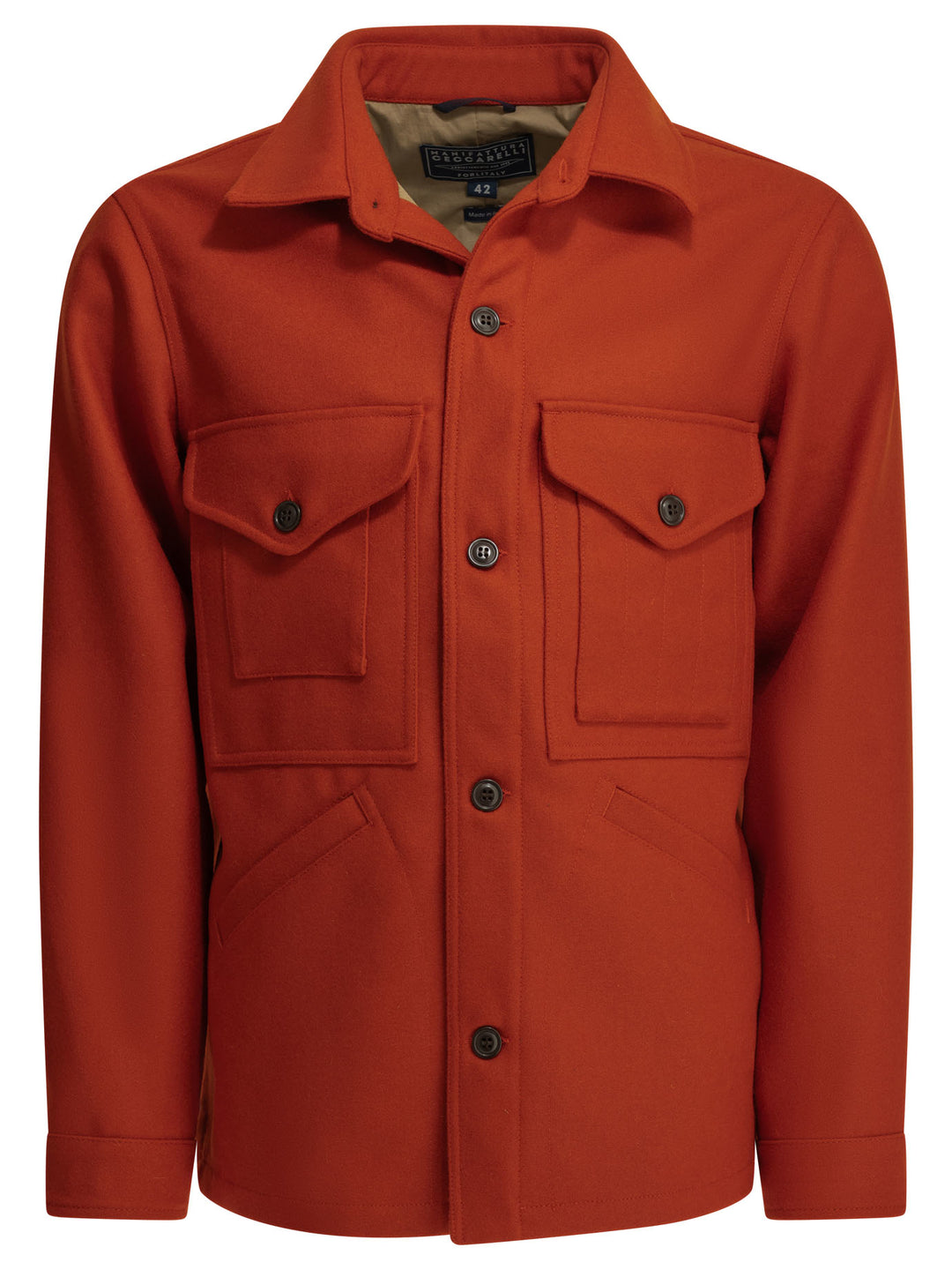 Manifattura Ceccarelli Cruiser Jackets and Coats - Red | 54d8b42e79ea257e7ece9e541e688328c2167fcb