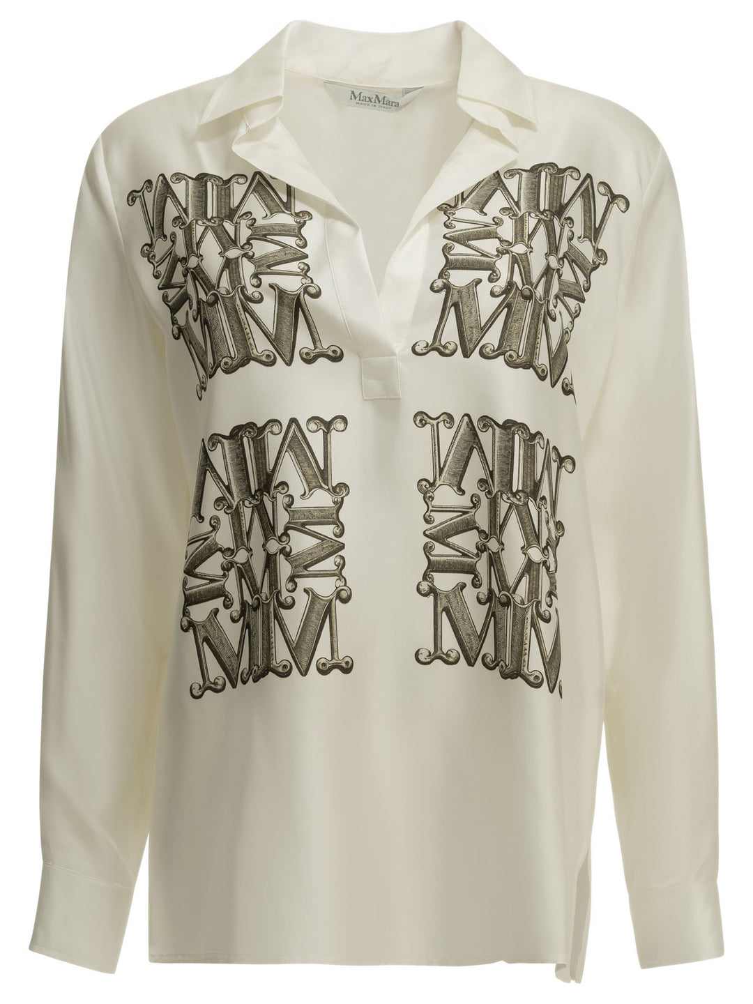 Max Mara Casual Silk Shirt Shirts - White | fe3970e91c520053ee59a222bc4150c9ad3bf281