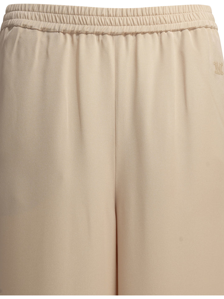 Max Mara Casual Silk Pants Trousers - Pink | fbf4336a1a8efcf6ca3ba20a7fbf7f68927e3f4c