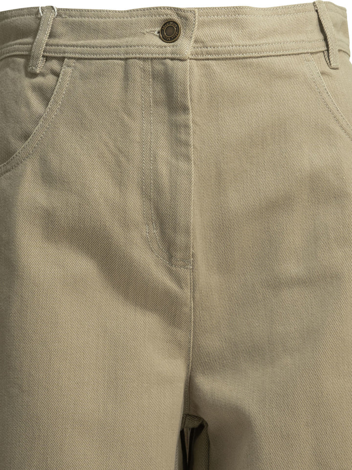 Max Mara Casual Wide-Leg Pants Trousers - Beige | fd3bc01aeb7b918f314c74a59a9f5c306c798b53