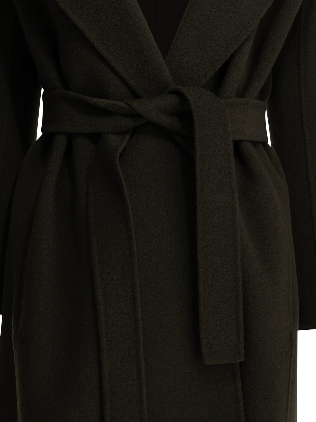 Max Mara S Long Wool Coat Jackets and Coats - Green | 1d33ede7edd8226b59333f7c8cbcde875fef85fc