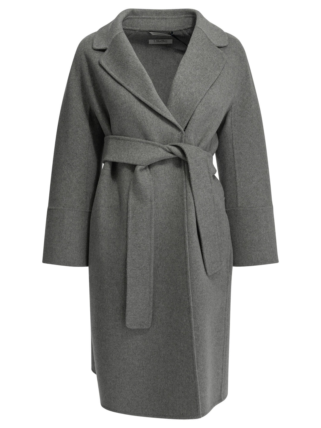 Max Mara S Short Double-Layer Wool Coat Jackets and Coats - Grey | 71e9b78142e2b8e5c44cac098dcf294d5ab607ae
