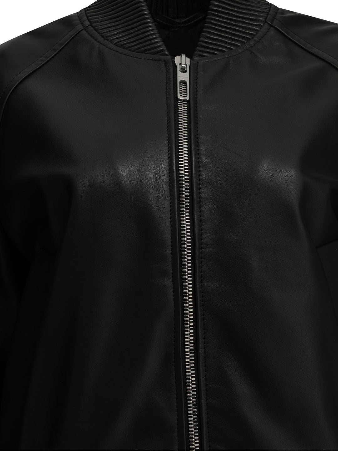 Max Mara Sportmax Nappa Leather Jacket Jackets and Coats - Black | 2b1ad7c3510cac472f847c2671814af538f01155
