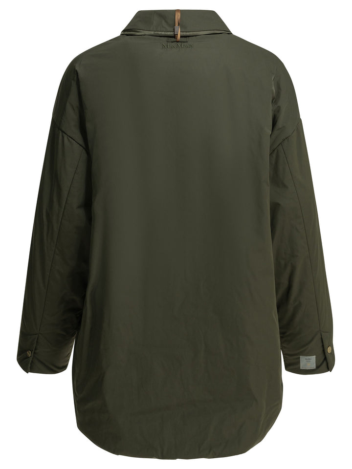 Max Mara The Cube Reversible Water-Resistant Padded Jacket Jackets and Coats - Green | 6d99791adb734b50e6c1621d55e57071cf0f4e07