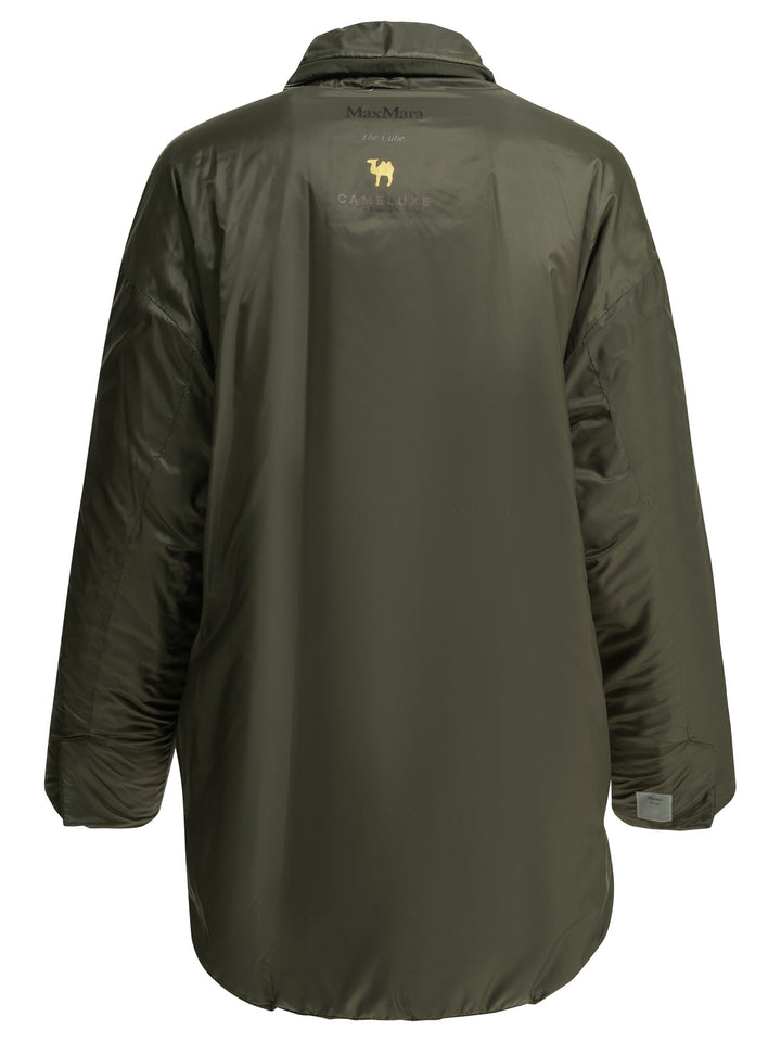 Max Mara The Cube Reversible Water-Resistant Padded Jacket Jackets and Coats - Green | 2becc795a096d2d72b99b320a0767cfaea4e1e60