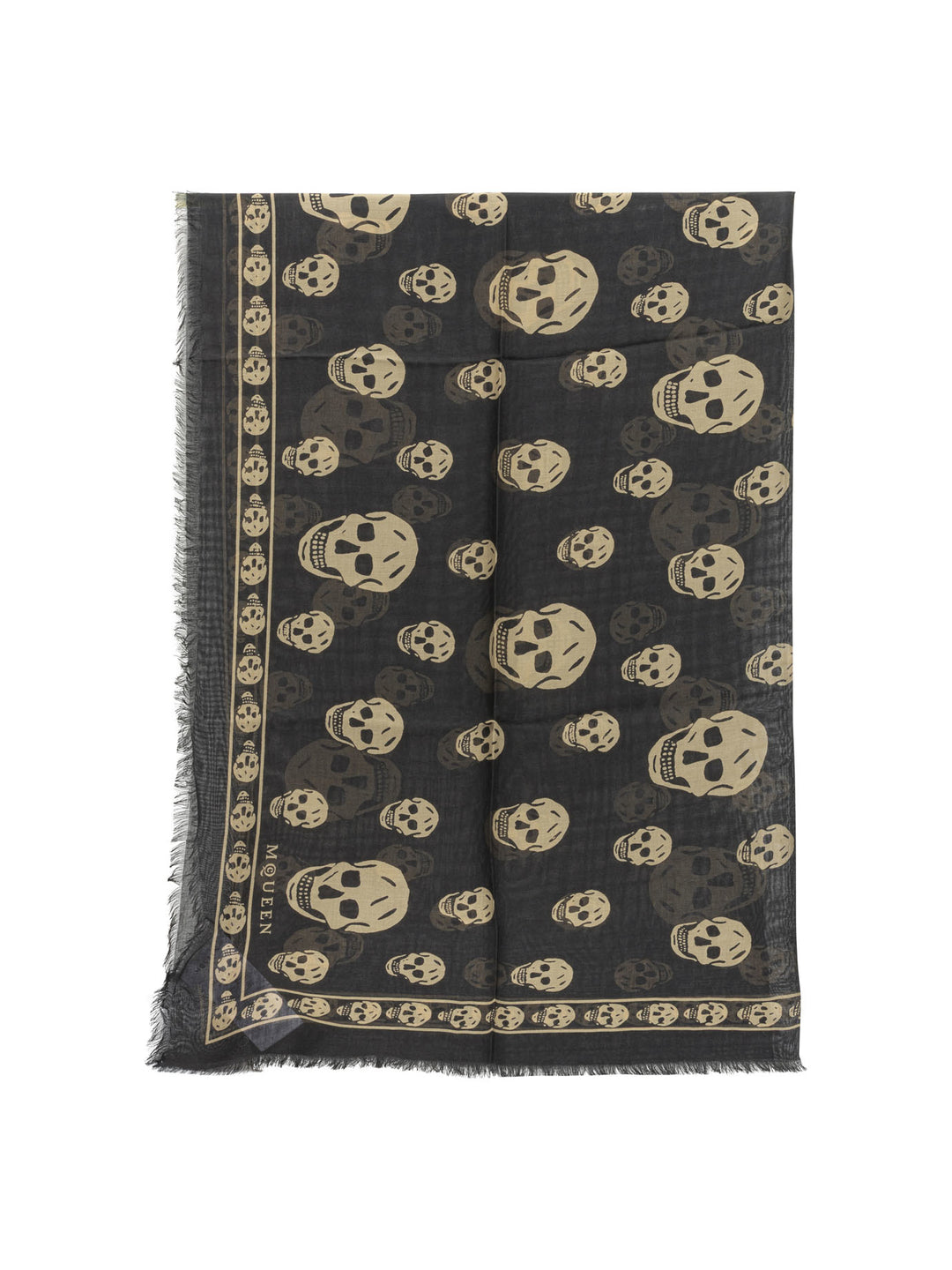 Mcqueen Scarves & Silk Scarves Sciarpe & Foulard - Black | 669e28dd82985461f6fb46b82533e80ca0a09940