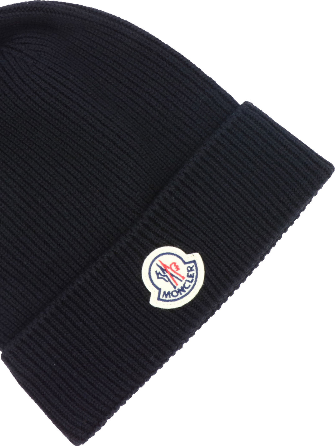 Moncler Wool Beanie With Logo Hats - Black | 0ed26262881c2fce5c315d7c41ef5d085376a3dc