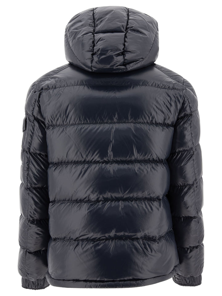 Moncler Maya Jackets and Coats - Blue | bcc62c5b82095e4433022e4904664c60bc21347a
