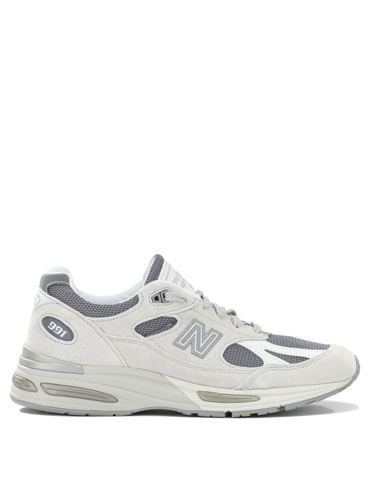 Made In Uk 991v2 Sneakers & Slip-On Grey