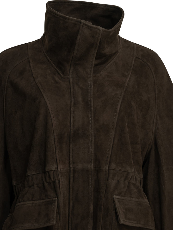 Nour Hammour Quai Winona Jackets and Coats - Brown | 817178330fb4604d4684be53eafca1e05b6aadc6