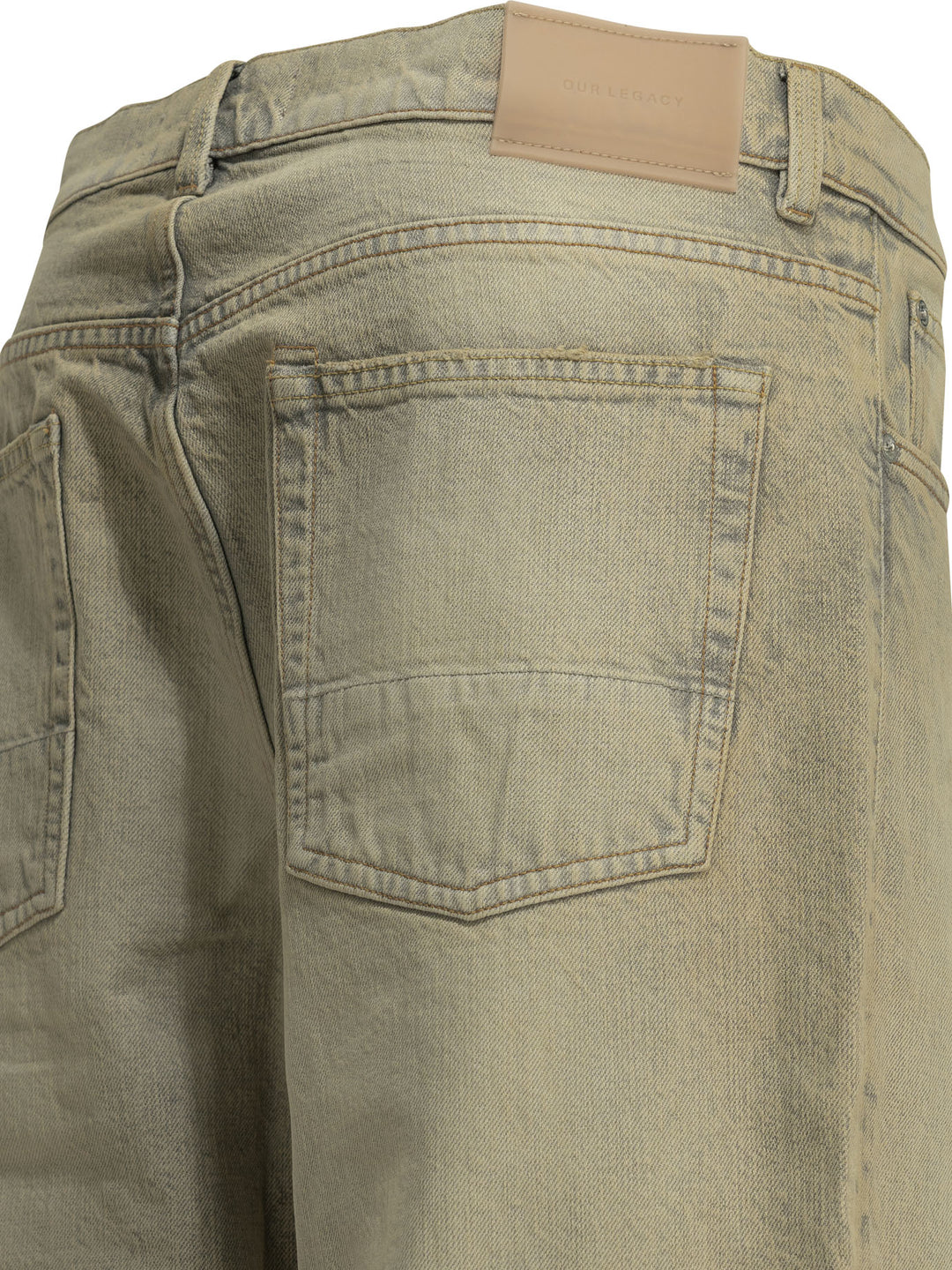 Our Legacy Wolfpack Wash Jeans - Beige | d051921fd9aef7031a1cfd4c574a83b274747299