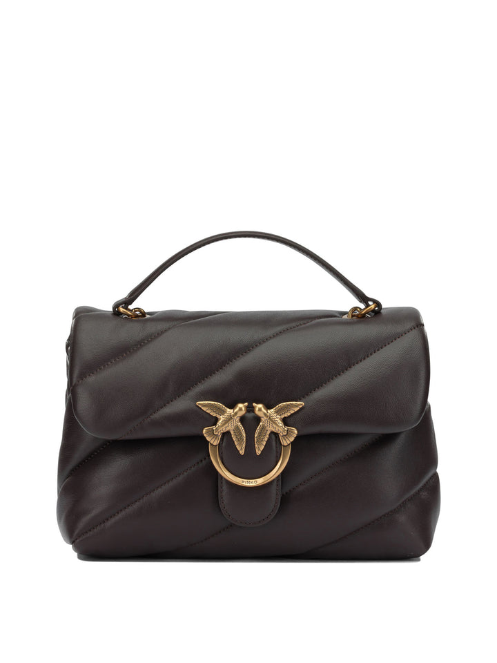 Pinko  Crossbody Bags - Brown | b0f8db7046b2f279bb595a5c919499c8a83bc4e1