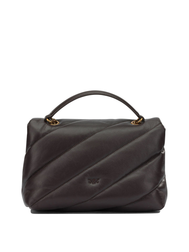 Pinko  Crossbody Bags - Brown | c576db567ca44bf38bb0228d70138811facd800a