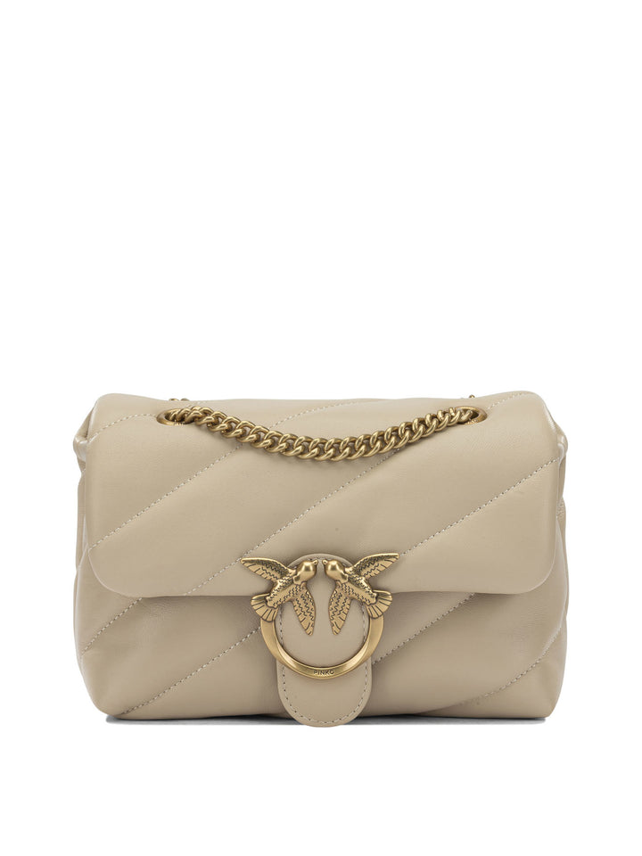 Pinko  Crossbody Bags - Beige | 98f1bea7b45172a7bb7bbe2042e7cc0d0844283b