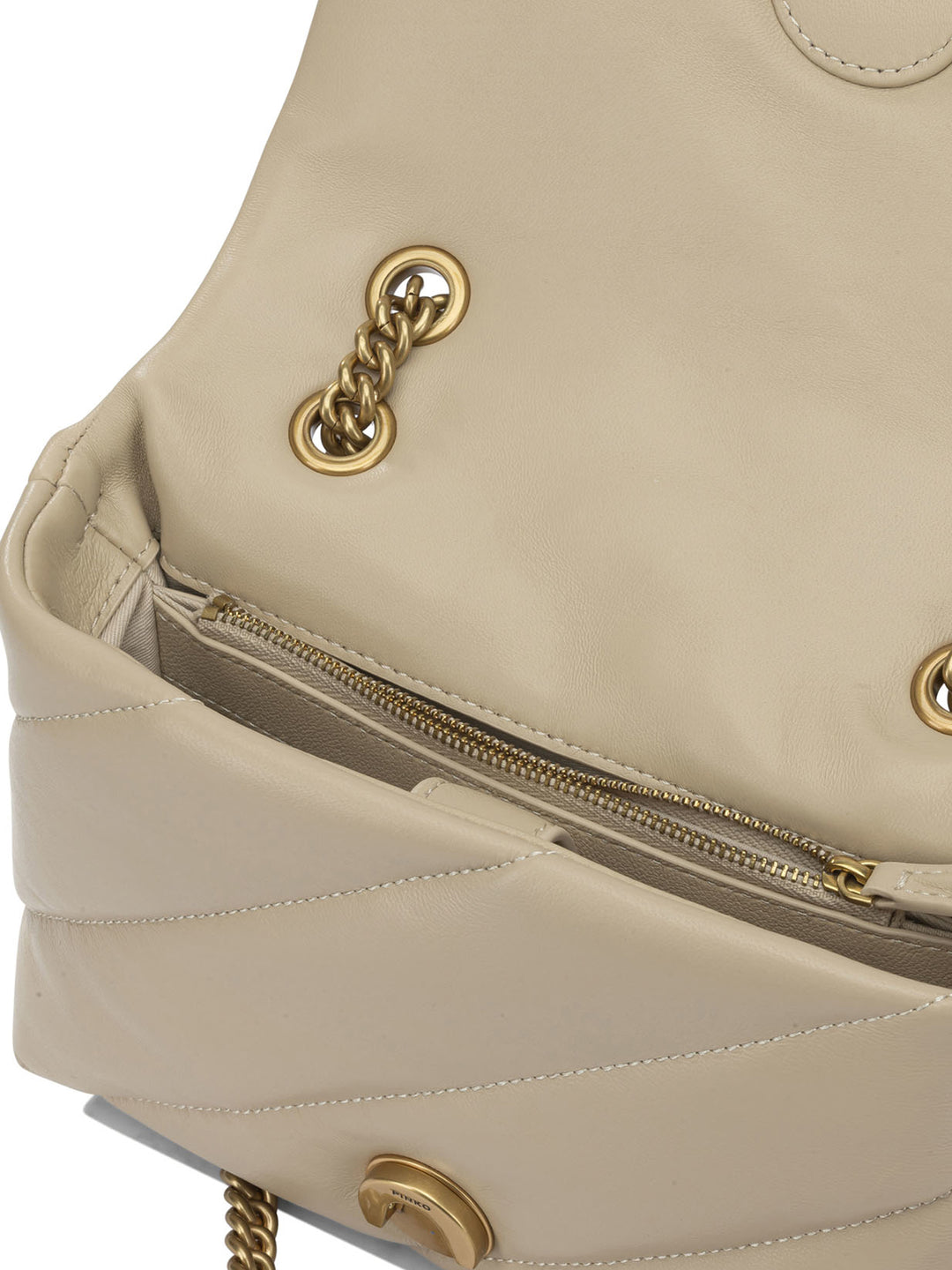 Pinko  Crossbody Bags - Beige | 9a9ac2776493eb2e31fe974bb277b564e8084cb0