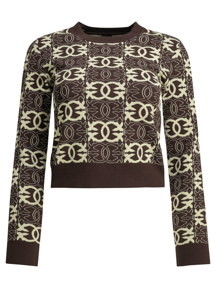 Pinko  Knitwear - Brown | 75e48082945ce50d30a0a0044c12e2e33616ba6e